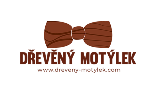 Dřevěný motýlek